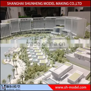 Island House Construction Model China Good Quality Miniature Building Model Making thumbnail-1