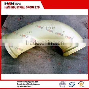 Concrete Pump Boiler 1#. Outlet Elbow,flap Elbow for Putzmeister Schwing thumbnail-2
