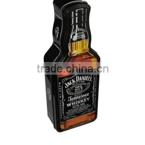 Food Grade Bottle Shape Tin Can for Wine thumbnail-1
