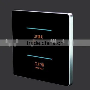 Crystal Glass Panel Switch Smart Home Wall Switch Touch Switch thumbnail-3