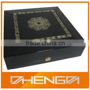HOT SALE Factory Price Custom Made-in-china Glass Lid Wooden Tea Box for Gift (ZDS-SJF031) thumbnail-5