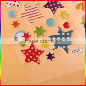 Custom Cartoon Kid Epoxy Sticker , Clear Epoxy Resin Sticker, Dome Stickers thumbnail-3