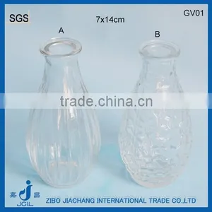 Thin Mini Glass Vases for Flower thumbnail-1