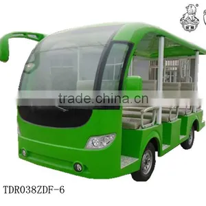 11 Seats High Quality 48v 4.2kw Sightseeing Electric Car thumbnail-1