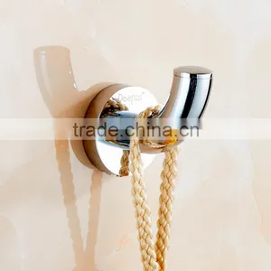 Bathroom Accessory With Brass Single Robe Hook for Shower Rail. thumbnail-1
