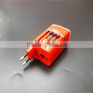 Universal Wall Socket Dual USB Wall Charger thumbnail-5