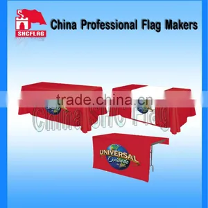 Custom Christmas Waterproof Dining Lycra Table Cover Tablecloth Table Cloth thumbnail-1