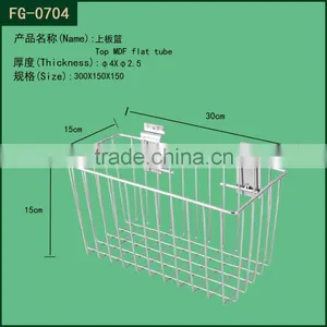 Express China Supplier High Quality Wall Mounting Metal Basket thumbnail-1