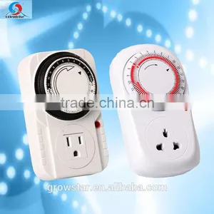 Hydroponic 24 Hours Mini Mechanical Timer Switch thumbnail-1