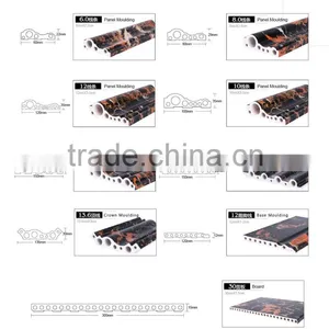 PVC Frame PVC Moudling Marble Disign Wood Grain From China thumbnail-2