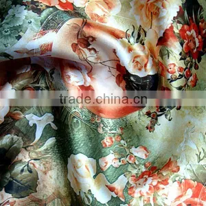 Spandex Satin Fabric for Sale/soft Polyester Satin/upholstery Fabric thumbnail-2