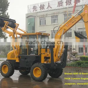 Backhoe Loader With Cummins Engine thumbnail-1