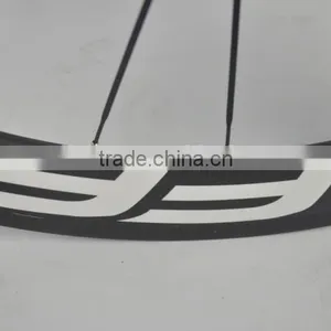 50mm FFWD Carbon Fiber Usd Aluminum Alloy Road Bicycle Wheels for Sale,700c White Carbon Road Bike Wheels for 4x4 thumbnail-4