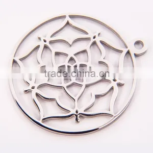 Wholesale Chakra Jewelry Fashion Long Chain Necklaces Flower Pendant thumbnail-4