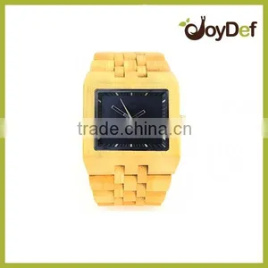 High End Wooden Watch Customize Logo Wooden Bamboo Wirst Watch Your Logo Custom Wooden Watches thumbnail-4