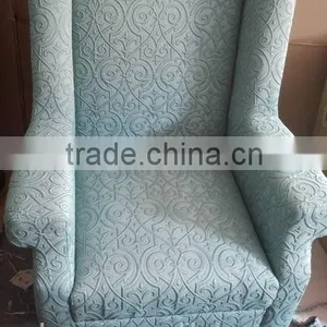 Fabric Wing Back Chair thumbnail-1