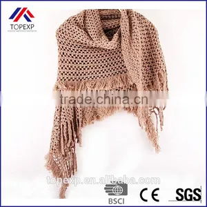 Knitted Scarf Winter Chunky Knit Scarf thumbnail-3