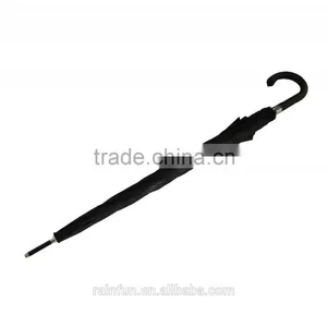 Automatic Open Long Umbrella With Black Fiberglass Frame thumbnail-5