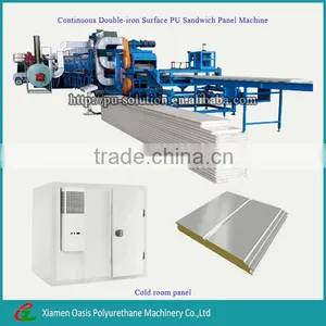 2016 Hot Sale PU Cold Room Sandwich Panel Machine With Raw Material. thumbnail-1