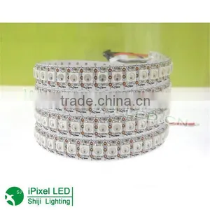 White and Black Pcb RGB Ws2812b Dc5v 144led/m Led Strip thumbnail-5