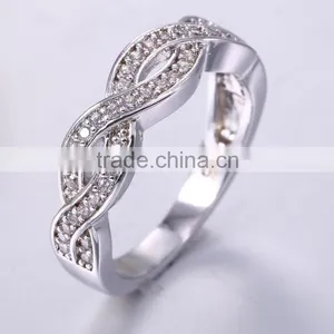 Silver Fashion Ring 925 Silver Ring Solid Silver X Knuckle Ring thumbnail-1