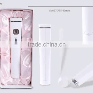 Mini Beauty Instrument Portable Nano Mist Spray With Massager Facial Steamer thumbnail-1