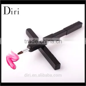 China Manufacturers Nylon Lips Makeup Brush With Clear Handle Lip Brush Used for Lipstick thumbnail-2