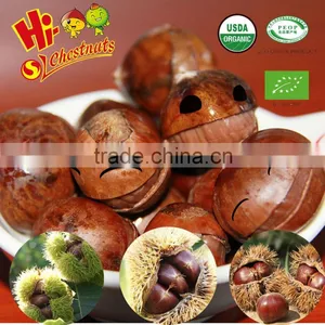 Natural Sweet Chinese Roasted Chestnuts Snacks--ready to Eat Healthy Nuts Snacks thumbnail-1