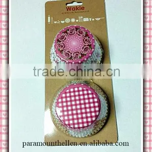 Plastic Tube Cup Cake Package for Supermarket Cupcake Cases Baking Cups thumbnail-6