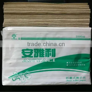 Tranlin Paper Hand Towel, Unbleached, No-dioxin, 100% Wheat Straw, Soft and Safe, FDA/SGS, Eco-friendly thumbnail-3