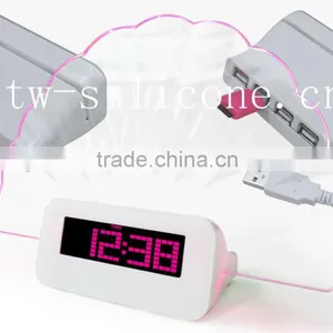 Digital World Time LED Alarm Clock With Calendar thumbnail-3