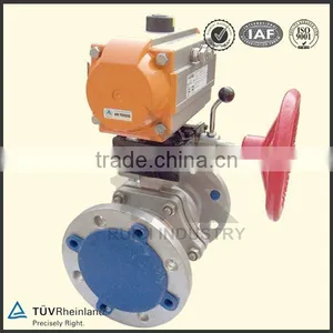 Pneumatic Italy Ball Valve 3 Inch thumbnail-1