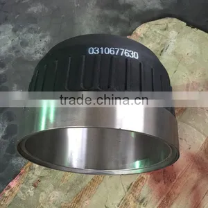 Brake System Rear Truck Trailer Brake Drum thumbnail-1
