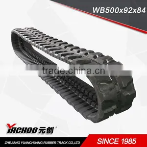 Rubber Track Excavator Track500X92X84 EX120 EX135 500*92*78 84 EX100 EX120 thumbnail-1