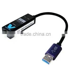 Voxlink NEW Fashion USB3.0 10/100/1000 Mbps Gigabit Ethernet Adapter thumbnail-1