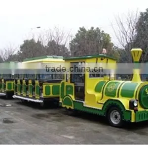 40 Passenger Trackless Fun Train for Amusement Park, Kids Riding Train thumbnail-3
