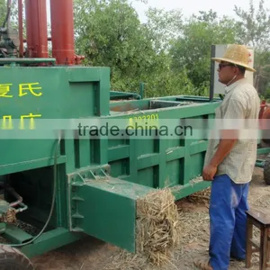 XSDC-40T Hydraulic Horizontal Rice Straw Baler Machine thumbnail-1