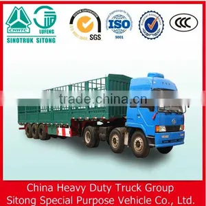 Chinese Manufacturer Gooseneck Fence Cargo Transport Trailer for Sale thumbnail-4
