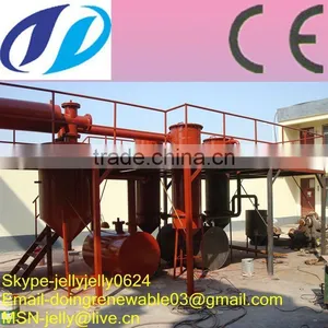 Doing 5/6/8/10T Waste Tire and Plastic Pyrolysis Machine thumbnail-1
