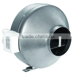 Input Power 90w 130w 170w 190w 230w AC Centrifugal Inline Air Ducting Fans for Hydroponics Greenhouse Temperature Control thumbnail-1