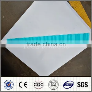 Polycarbonate Waved Sheet/Polycarbonate Corrugated Sheet/Polycarbonate Tile thumbnail-1