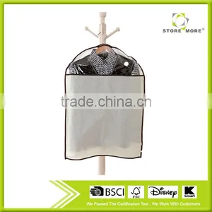 Store More Pure Color Beige Fabric Suit Cover Carrier Bag thumbnail-1