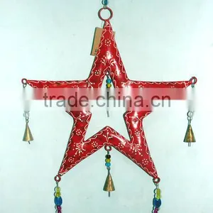 Res Star Christmas Bells Hanging Decoration thumbnail-1