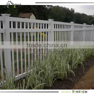 Made in China Fenctech High Quality Customized 3-rail Vinyl Pool Fence thumbnail-1