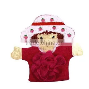 Cartoon Bath Gloves Bath Mitt thumbnail-1