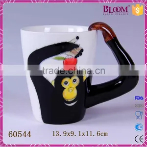 3d Custom Ceramic Animal Desgin Personalized Mug thumbnail-1
