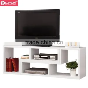 Creative Design Mdf Wood TV Console New 2 Pieces Bookcase Home Furniture tv Stand thumbnail-1