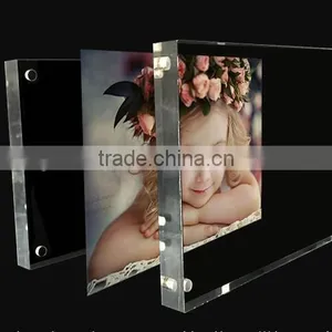 Wholesale Custom Handmade Magnetic Acrylic Block Frames thumbnail-1
