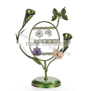 Green Color Butterfly Jewelry Display Stand for Earring thumbnail-6
