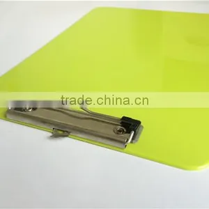 A4 Green Plastic Paper Holder Clipboard thumbnail-2